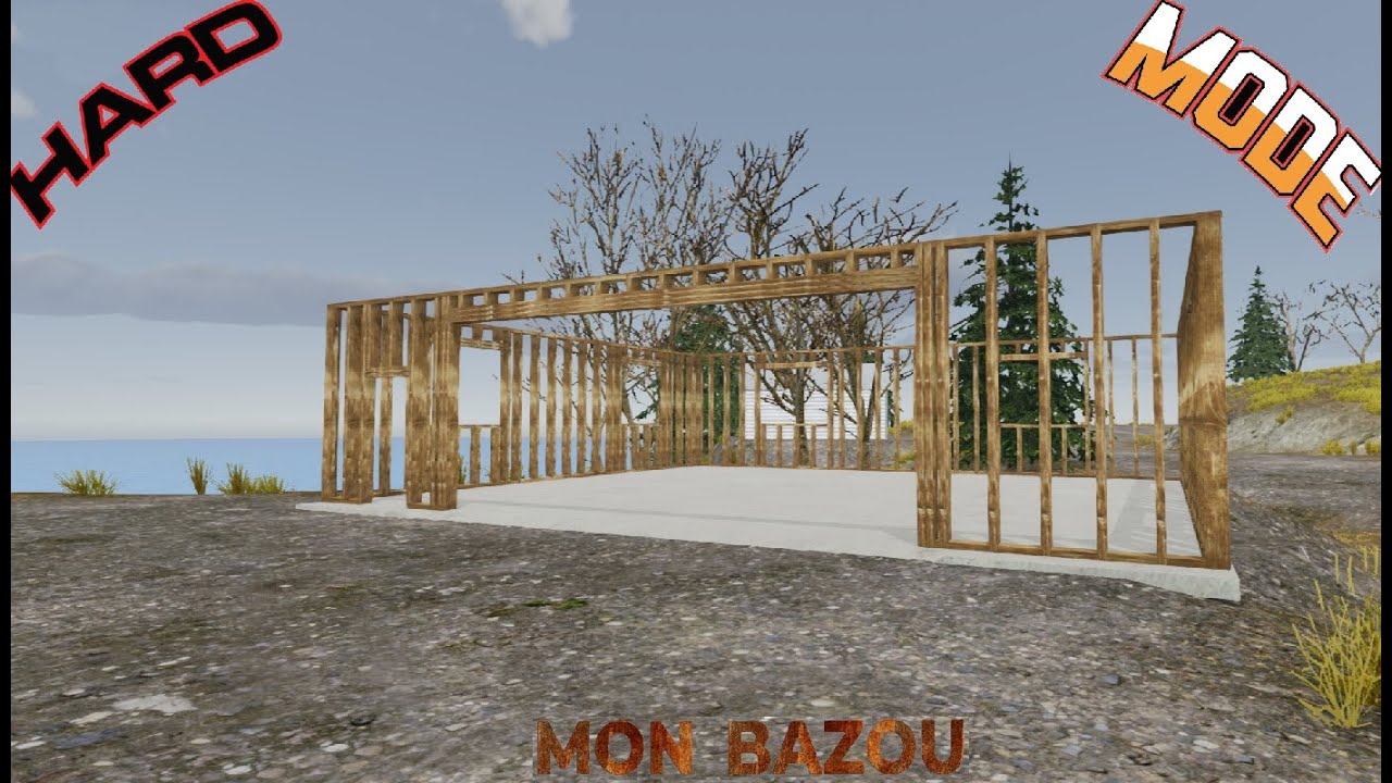 mon bazou série 6 le garage se construit YouTube