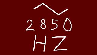 2850 hz triangle