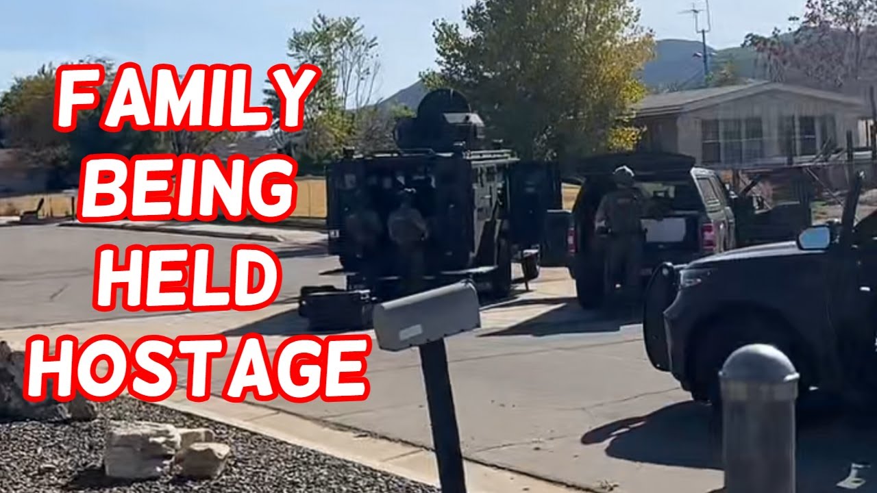 LIVE STANDOFF! FAMILY BEING HELD HOSTAGE? Wildomar, California