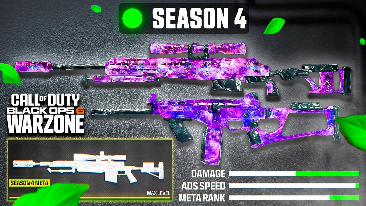 ¡Las 5 MEJORES ARMAS para USAR en la TEMPORADA 4 en WARZONE !🏆 - YouTube