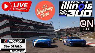🔴Enjoy Illinois 300 at WWT Raceway. Live Nascar Cup Series. Live Commentary & Reaction.🏁