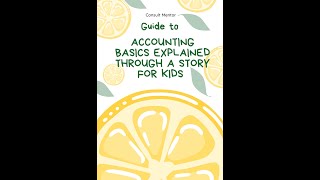 Accounting Basics  Explained Through a Story for kids