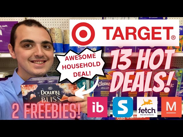 SO MANY HOT TARGET COUPONING DEALS THIS WEEK! ~ 3 HOT FREEBIES ~ CHEAP  HOUSEHOLD ITEMS / MORE! 