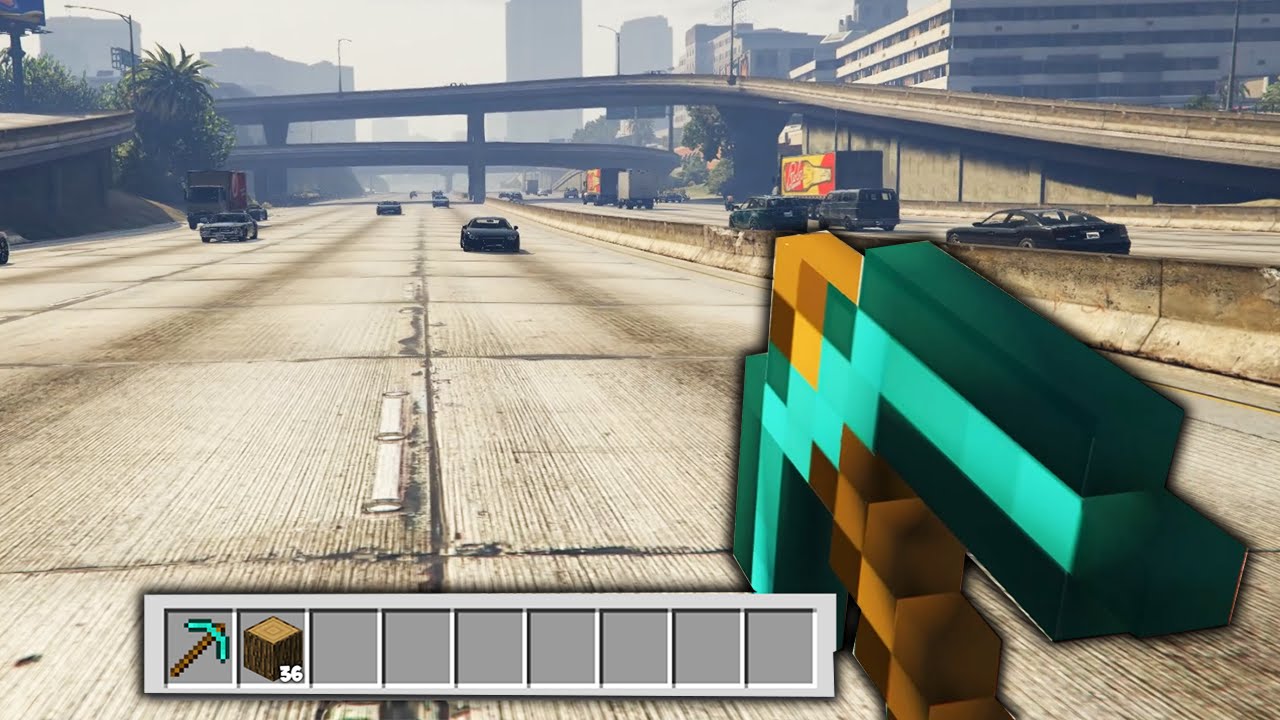 Gta minecraft игра