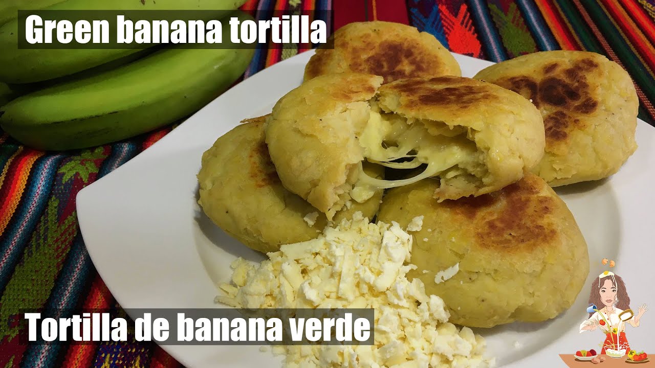 TORTILLAS DE GUINEO💚🍌 VERDE🇪🇨 // green banana tortilla YouTube