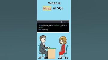 What is Alias in SQL | How and Why we use it ? | SQL Developer Interview | Structure Query Lanuage