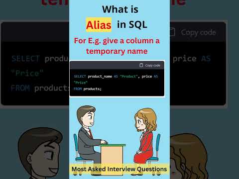 Video: Mikä on taulukon alias SQL Serverissä?