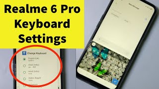 Realme 6 Pro Keyboard Settings