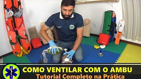 Como ventilar com ambu?