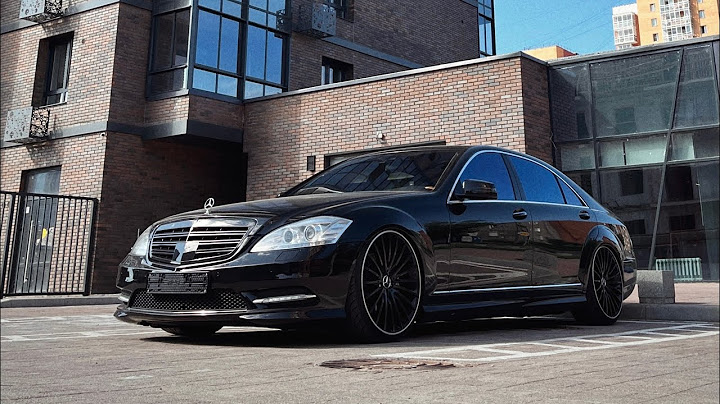Mercedes-Benz S-Classe w221 AMG sound