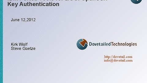 IBM Ported Tools for z/OS: OpenSSH - Key Authentication