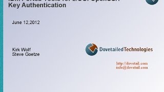 IBM Ported Tools for z/OS: OpenSSH - Key Authentication