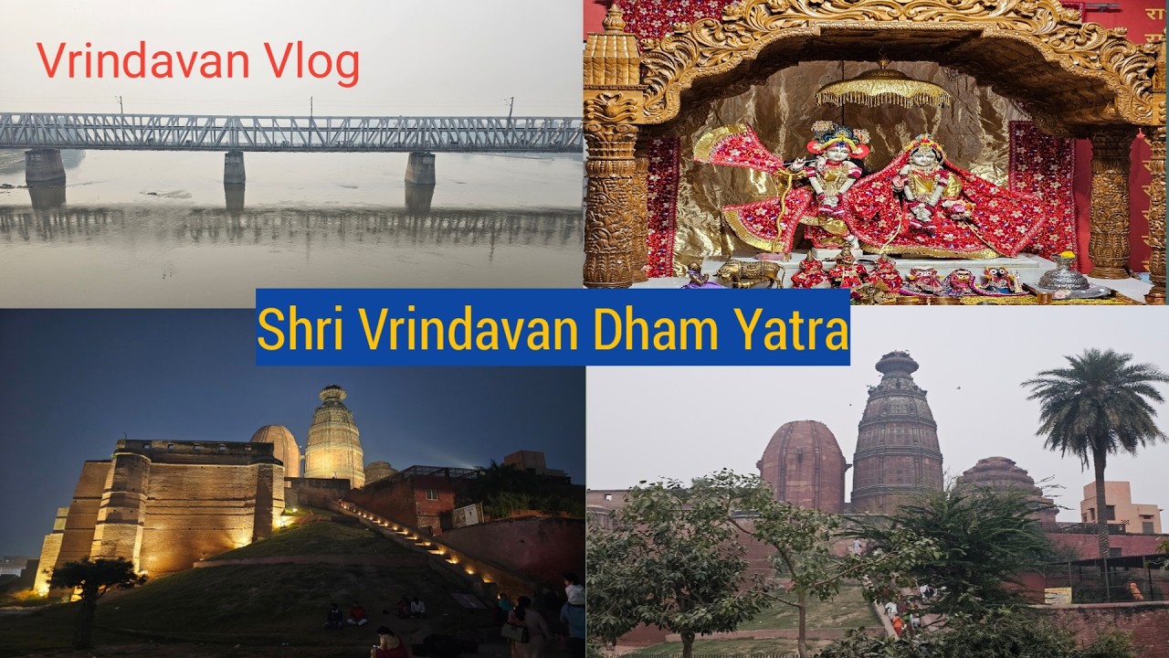 Vrindavan Budget Tour | Vrindavan vlog | Vrindavan Dham | #vrindavan #vrindavantouristplaces