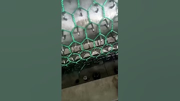 Hexagonal wire mesh machine +86 182 3048 9099