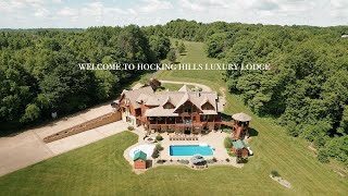 HOCKING HILLS LUXURY LODGE WALKTHROUGH | Airbnb Video