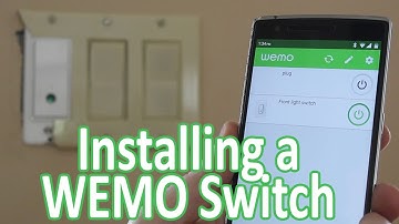 Installing a WEMO Light Switch