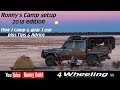 Ronny's 4 Wheeling Camp setup 2018, part 1