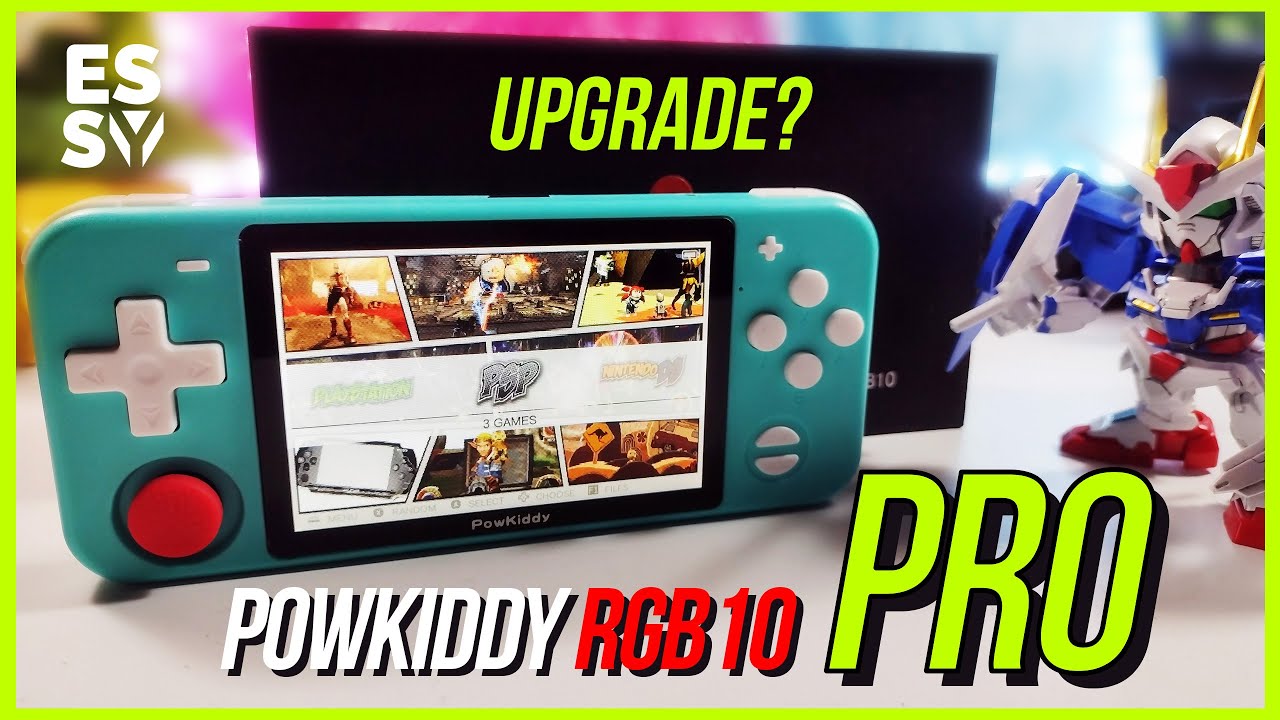 Powkiddy RGB10 PRO Unboxing : Extra Hours Of Gaming!