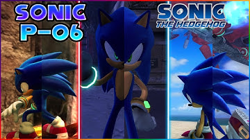 Sonic 06 Remake - P-06 Demo 3.5 and Original Sonic 2006 Comparison | Sonic 06 PC