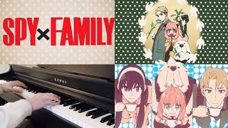 [full] Kura Kura - Spy x Family Season 2 OP [piano]