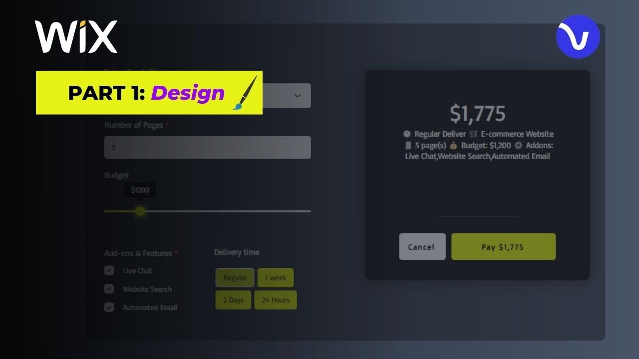 Wix Quotation Example Custom Quote Calculator Part 1 (Design). Beginner-friendly (2024) | WIX ...