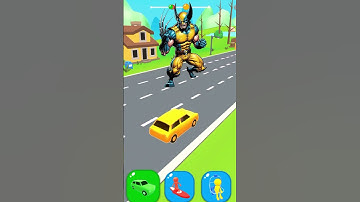 Shape-Shifting Game New Sounds & Levels 🚗 | BeamNG.drive #shorts #wolverine