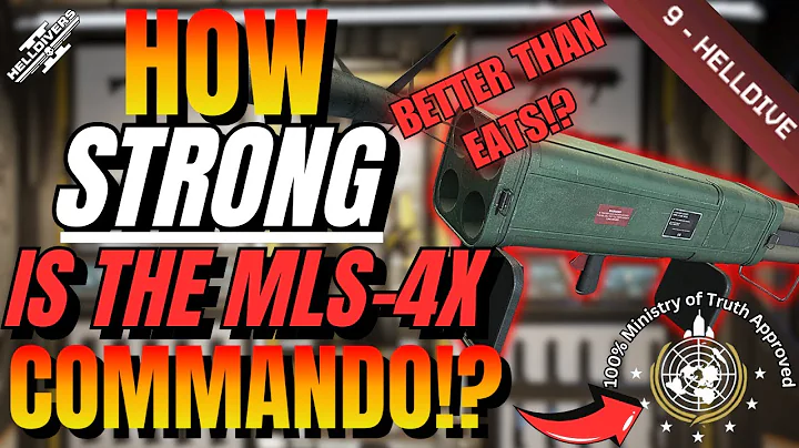 MLS-4X Commando Stress Test & BREAKDOWN in Helldivers 2