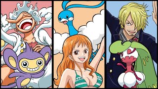 The Straw Hat Pirates Are Pokemon Trainers? | Monkey D. Luffy's Pokemon Team!