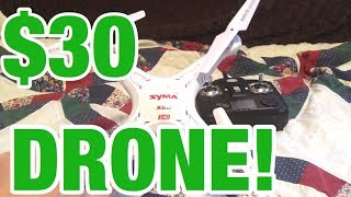 $30 Drone For Beginners! (Syma X5c-1 Review)