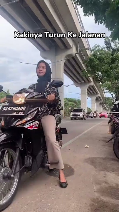 Emak emak kalo bawa motor