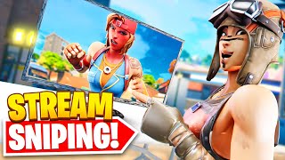 I Stream Sniped The Most TOXIC Streamer! ... (we kidnapped him)