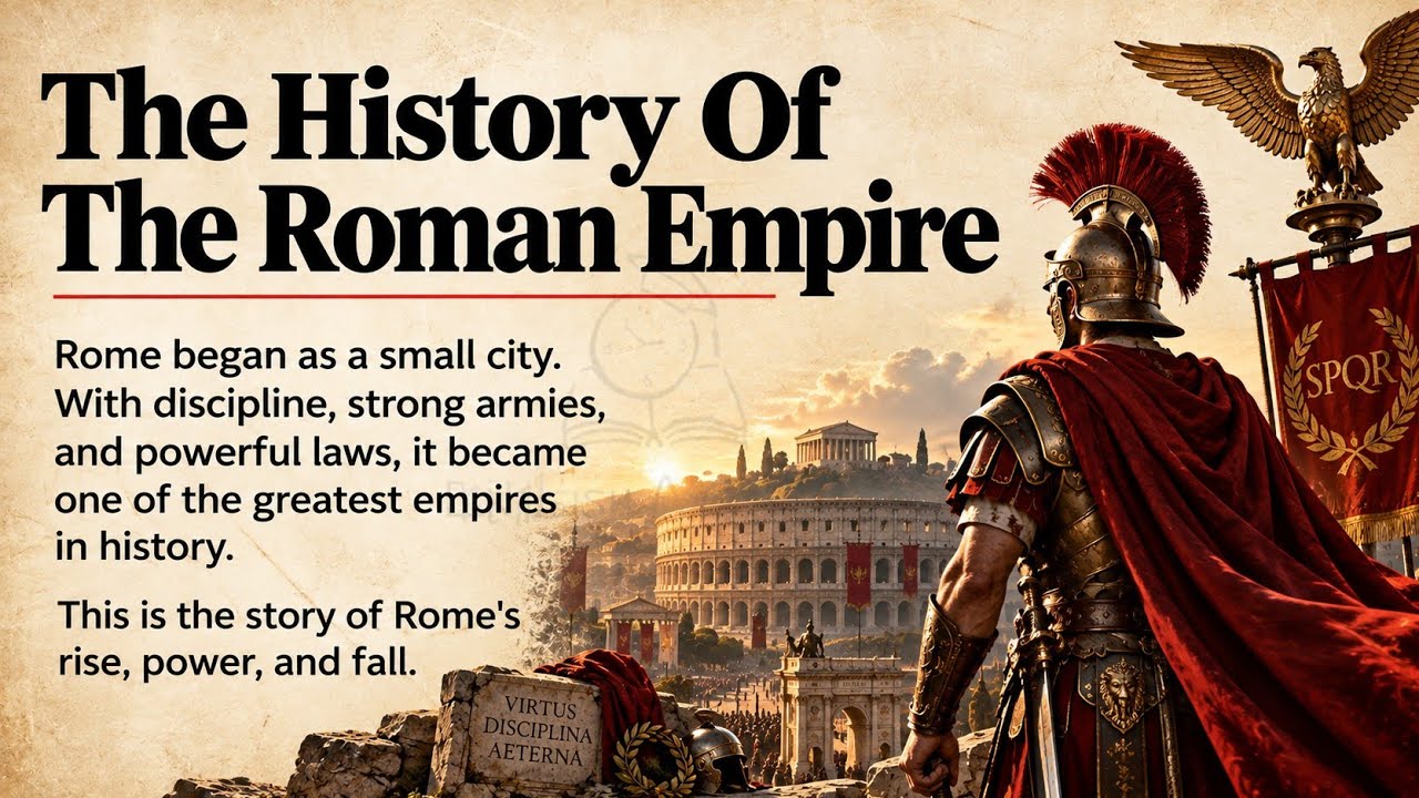 The History Of The Roman Empire | From A Small City To A World Power | Learn English With Podcast ✅