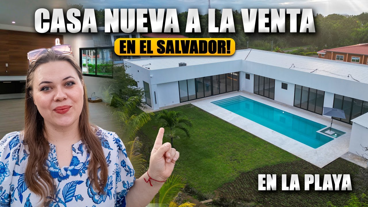 Mi amigo vende su casa nueva y de lujo en El Salvador, te muestro el precio