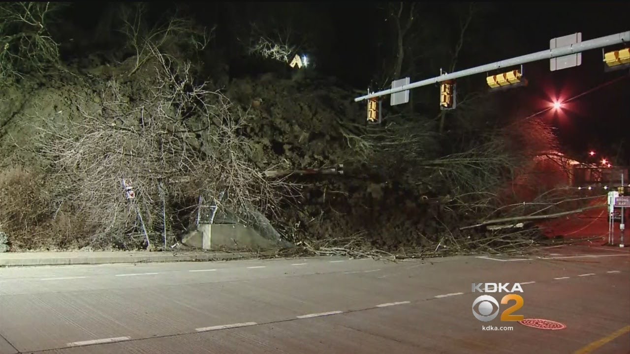 Landslide Destroys Duquesne Heights Home, Spills Over Onto Route 51