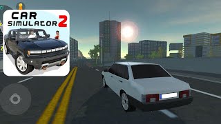 РАБОТАЮ КУРЬЕРОМ НА ВАЗ 21099. Реальная жизнь в Car Simulator 2. screenshot 2