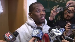 Eric Bledsoe Postgame Interview / Bucks vs Celtics Game 3