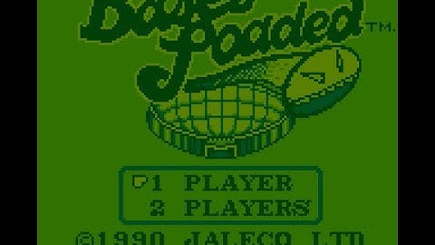 Bases Loaded - Game Boy (1990)