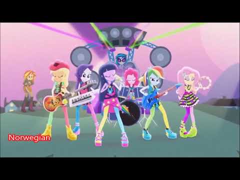 [Multilanguage] My Little Pony Equestria Girls Rainbow Rocks Rainbooms Transformation