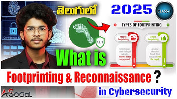 Reconnaissance అంటే ఏమిటి? Footprinting ఎలా చేస్తారు? | Ethical Hacking | ASocial