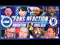 CHELSEA FANS REACTION TO BRIGHTON 1-2 CHELSEA | PREMIER LEAGUE