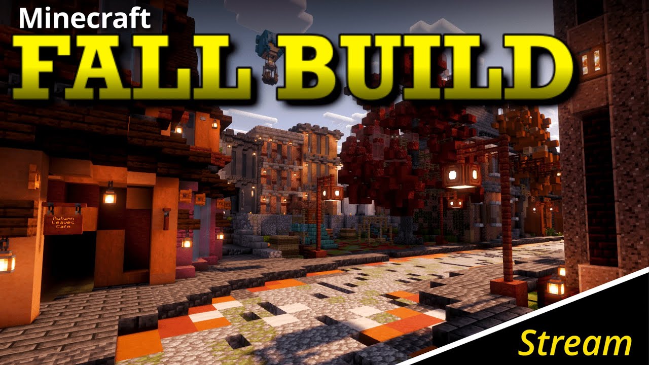 Minecraft Fall Drop Features The Ultimate Minecraft Fall Build With Viewers! - YouTube