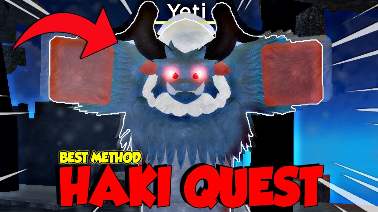 HOW TO GET BUSO HAKI + BEST WAY TO KILL YETI FAST IN GRAND PIECE ONLINE