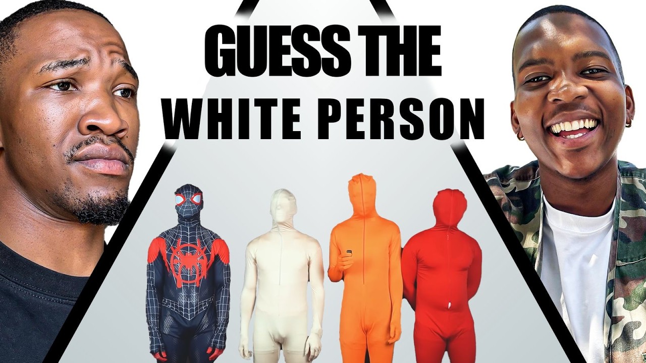 5 Black People vs 1 Secret White Person