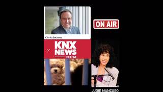 Judie Mancuso on KNX radio