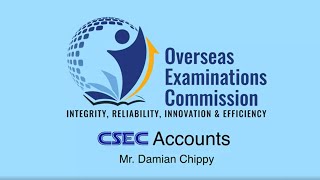 OEC CXC Marathon: CSEC Principles of Accounts Past Paper Review.