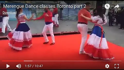 Toronto Dance Merengue Live  Beginners Classes | LATIN ENERGY CBC Live