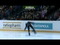 Finlandia Trophy 2013 FS　Men Warm-up 3G