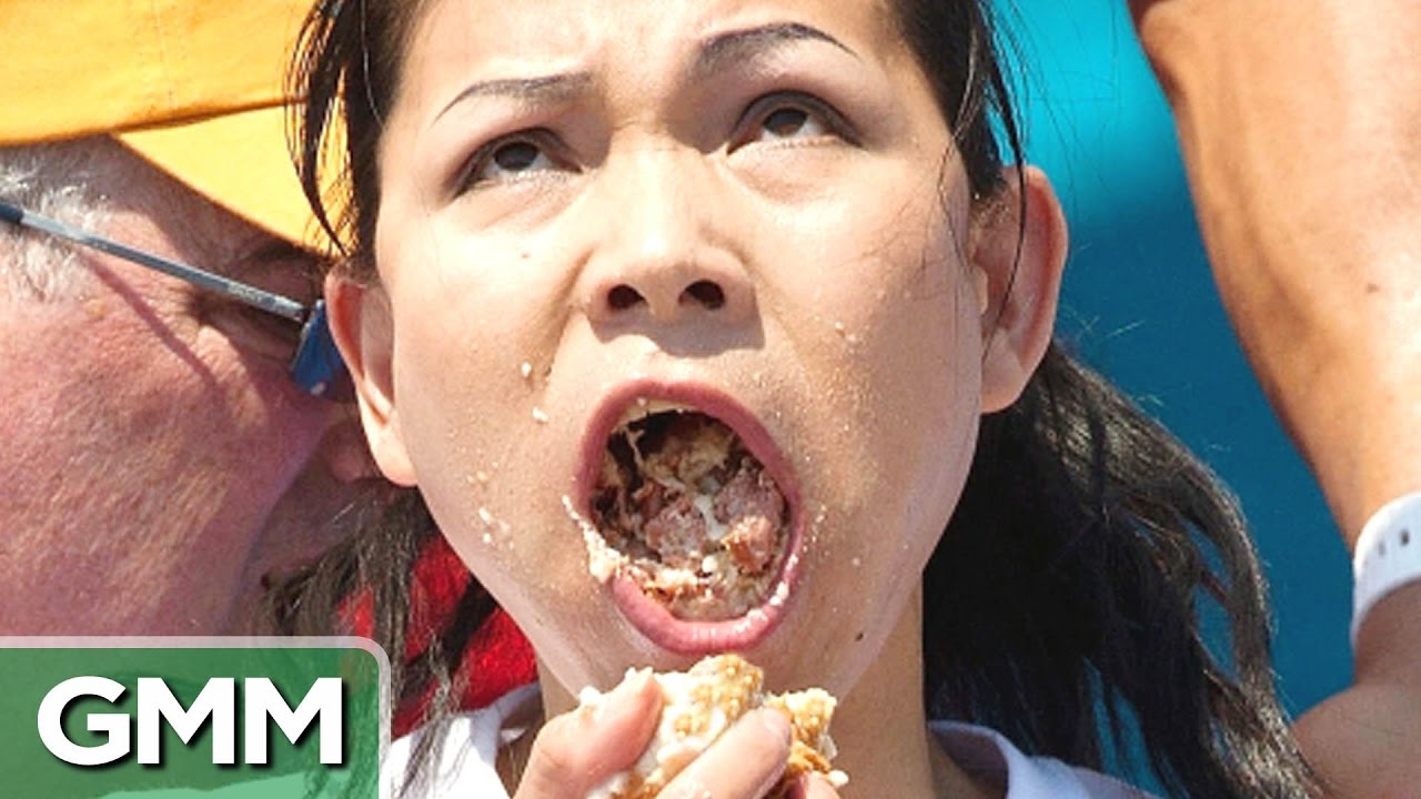 Woman Eats 564 Oysters in 8 Minutes YouTube
