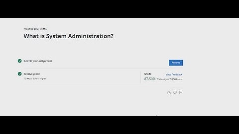 What is System Administration Week-1 COURSERA_System Administration & Infrastructure Services
