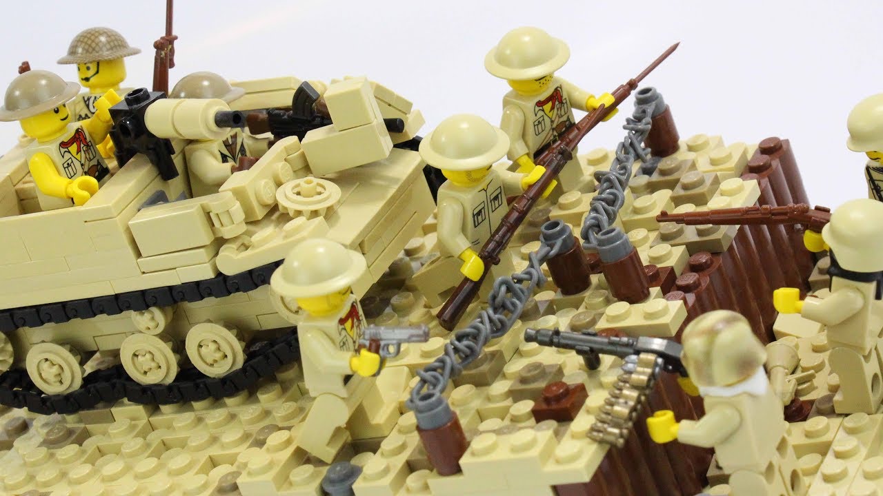 Lego WW2 battle of Kiev - history lego war brickfilm 